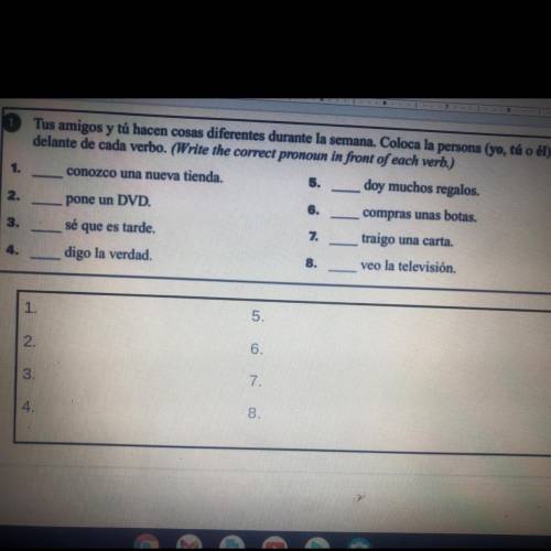 Help ASAP if you know Spanish I’ll mark you as brainlister