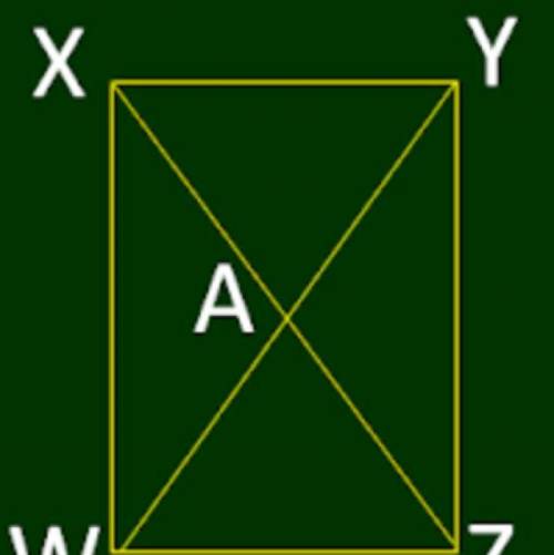 If WXYZ is a rectangle with ¯=(7−4) . and ¯=(2+11) ., what can you infer with ¯?

A. 3 in
B. 6 in