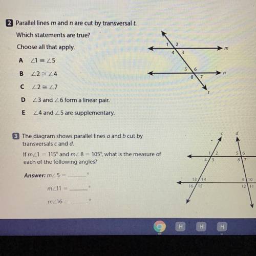 Can you guys help with both questions