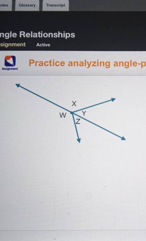 which of the following statements are true about the angles in the figure? select all that apply. H