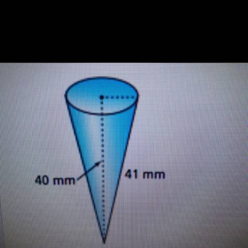 What is the volume of the cone? Estimate using 3.14 for pi, and round to the nearest tenth