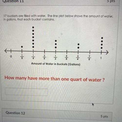 How many have more than one quart of water?