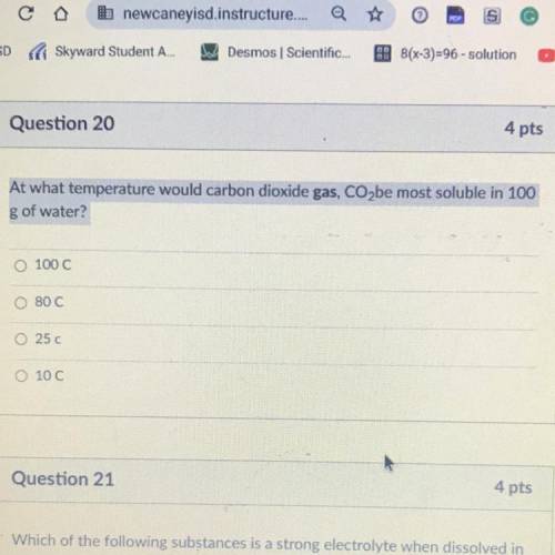 I need help on my chemistry quiz