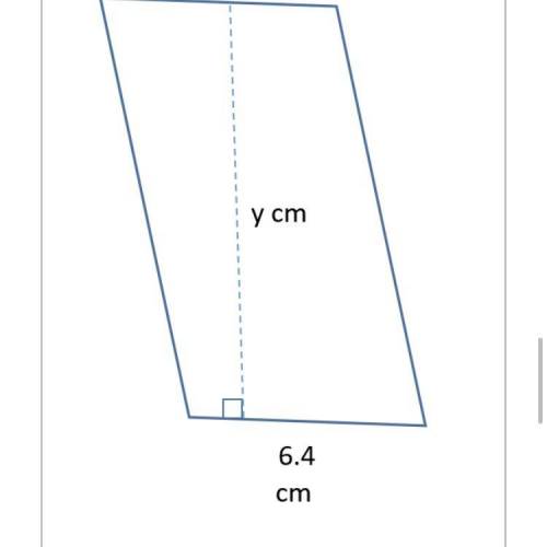 If the area of this shape is

13.22
13.2
m
2
, which equation would you use to solve for the heigh