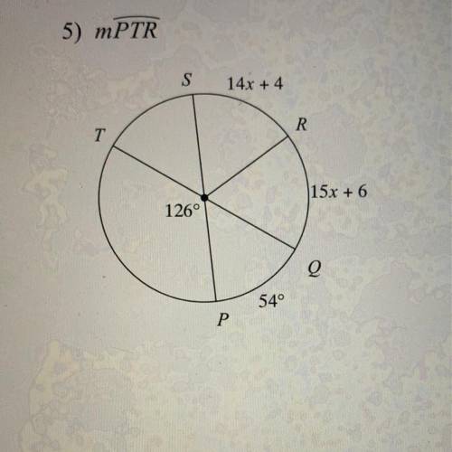 URGENT PLZ HELP

Find the measure of the arc or central angle indicated. Assume that lines which a
