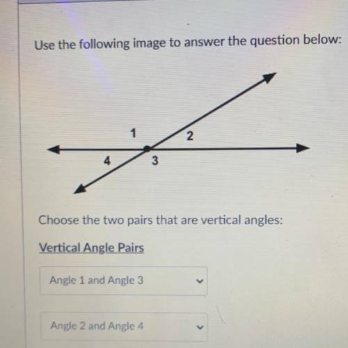 Can someone help me find the adjacent angle pair and tell me if I did the vertical angle pairs righ