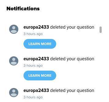 LOL! TOXIC MUCH? man got 3 of my questions deleted.