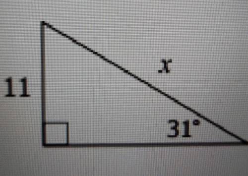 Solve for x? help please​