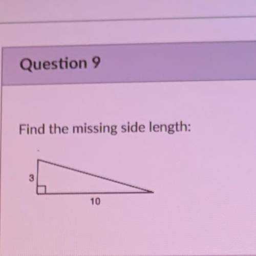 Find the missing side length and show your work to be marked brainliest! (lots of points)