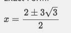 I need help
4x^2-8x-23=0