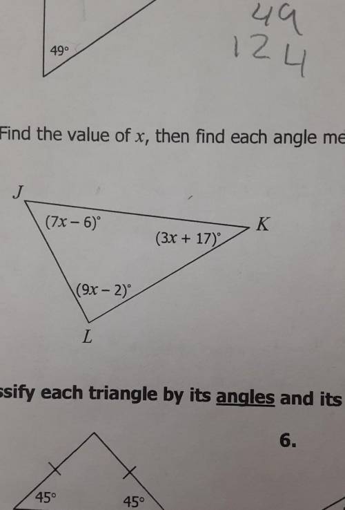 Another question please answer fast no need for explaining find each angle​