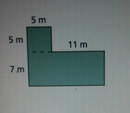 Find the perimeter of the figure. perimeter: __m. Just put in the answer dont need explanation.​
