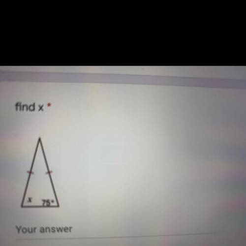 Find x please help me please I need the answer today before 11:59