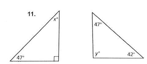 Tell whether the triangles are similar. Explain. *