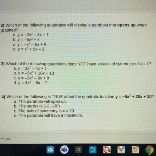 Please help with questions 2,3, and 4