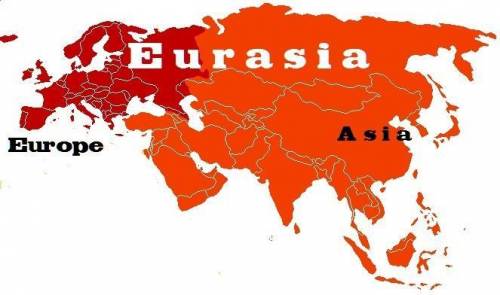 2. Most of Asia and Europe are located on the same
landmass.
a. True
b. O False