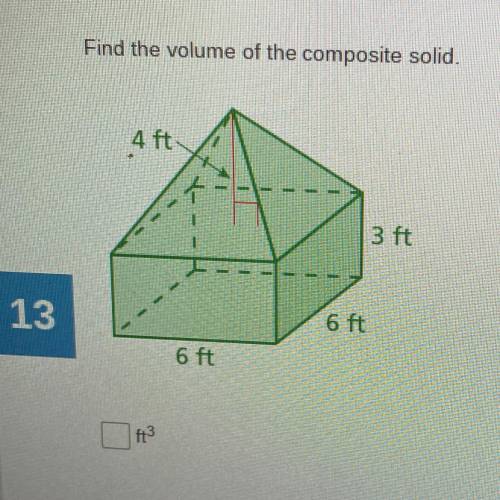Find the volume of composite solid