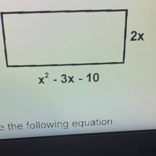 What is that area of the rectangle