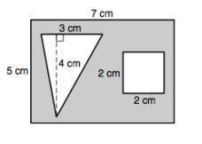 Find the probability that a point is chosen randomly inside the rectangle is inside the triangle. R
