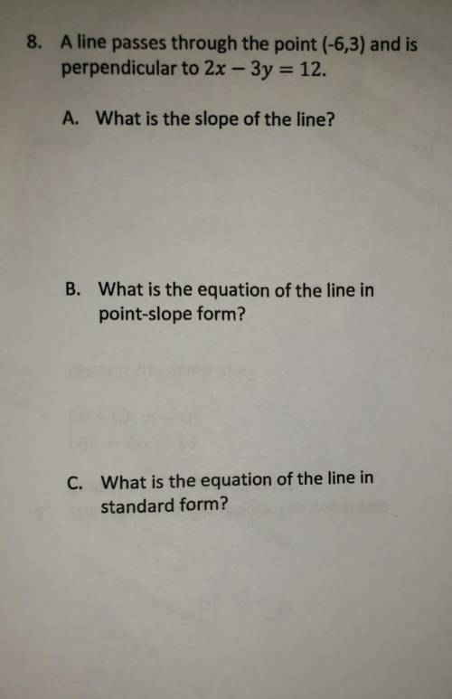 Parallel and perpendicular lines ​