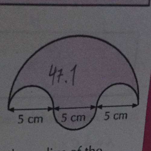 answer plssss. the perimeter of the shape. correct to one decimal place. explain answer. im only 12