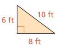 HELP DUE TODAY ASAP
Find the area of the triangles.