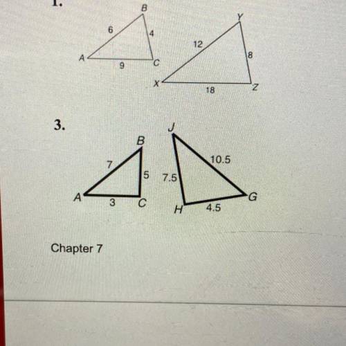 Can someone help me with problems 1 and 3 please?
