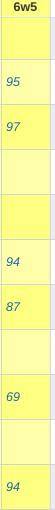 THESE ARE MY GRADES....