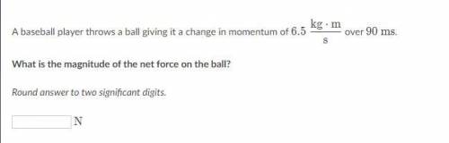 Find the Magnitude of the net force on the ball