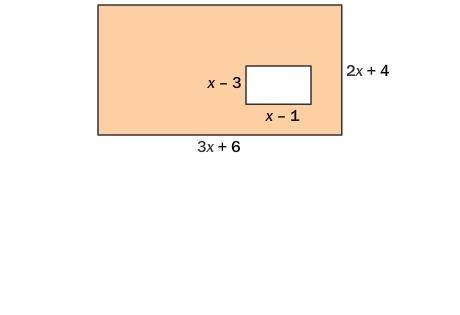 4.

Find the area of the shaded region.
A. 5x2 + 16x – 21
B. 7x2 + 28x + 27
C. 5x2 + 28x + 27
D. 5