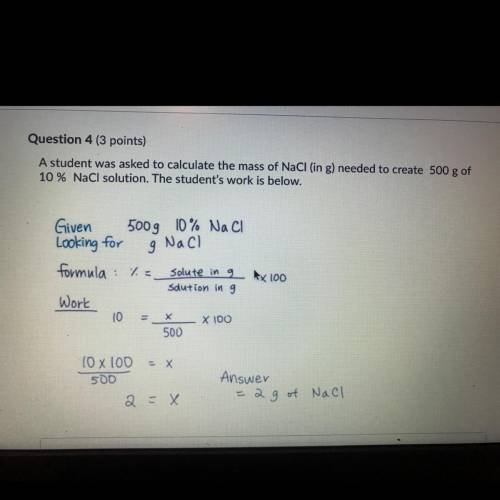 PLEASE HELP!! What did the student do wrong? And what’s the right answer?