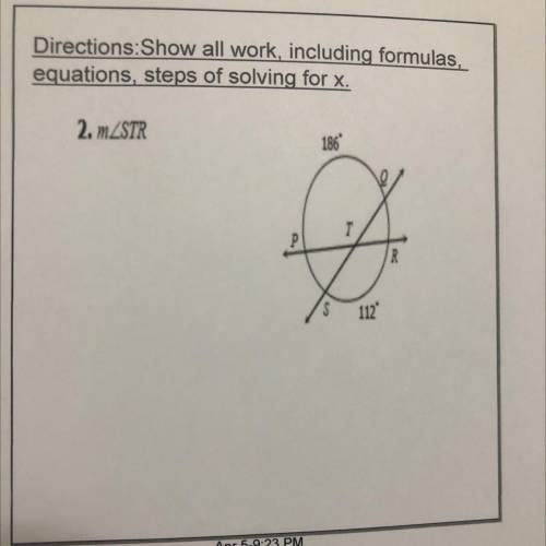 Who knows how to this geometry problems with all work shown correctly