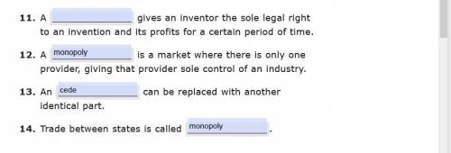 A gives an inventor the sole legal right to an invention and its profits for a certain period of ti