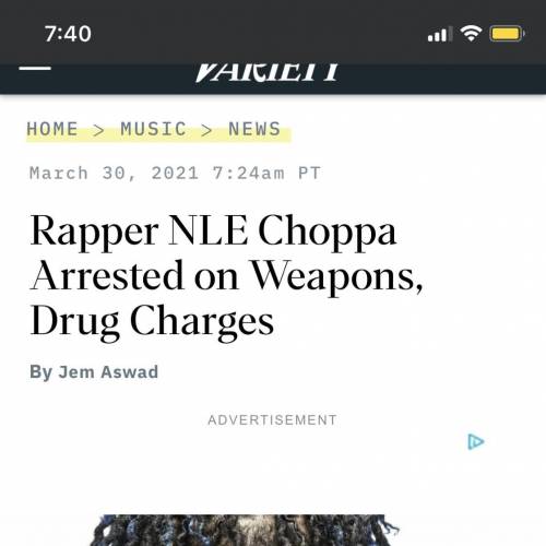 Y’all NLE Choppa is in jail. Sending prayers and love