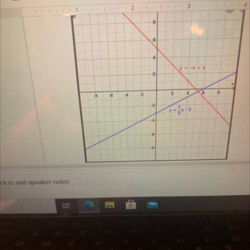 Which function has a greater y-value if x=2
Blue
Red
S