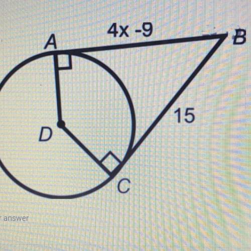 HELP ASAP 
what is the value of x?