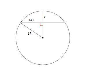 Find the length of the segment indicated. Round your answer to the nearest tenth if necessary.
