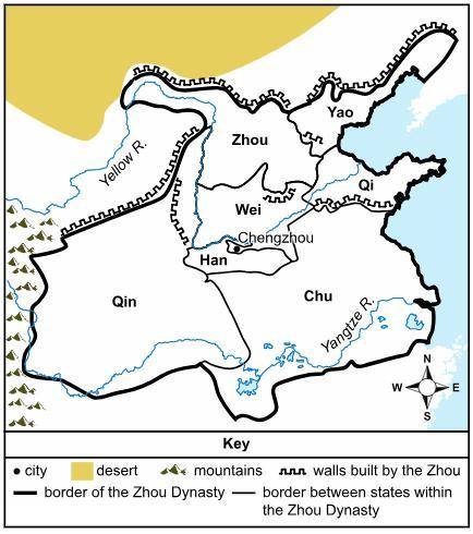 Source 1

The Zhou Dynasty (c. 1046-771 B.c.)
​
​This map shows the territory controlled by the Zh