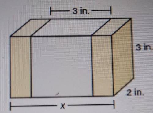 the box is laid on its side and the white label covers 60% of the lateral surface area of the box f