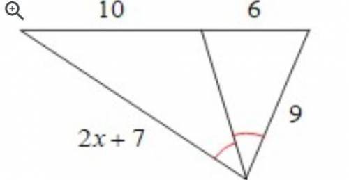 SOLVE FOR X. 
PLEASE ANSWER