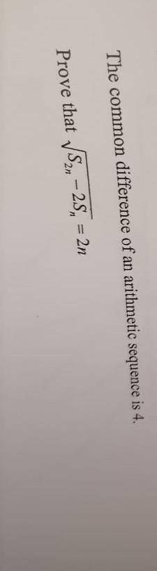 Proof that the above formula =2n​