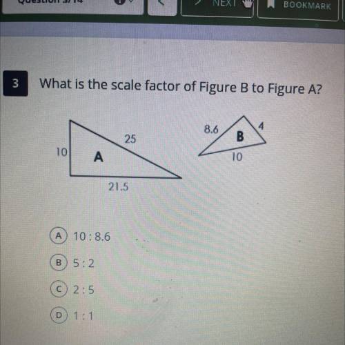 What is the scale factor of figure b to a