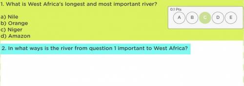 In What ways is the river from question 1 important to West Africa