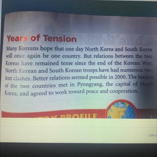 What type of clashes do troops from North and South Korea have ?

( Make sure to put it in a sente