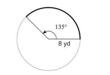 Find the length of the bolded arc.