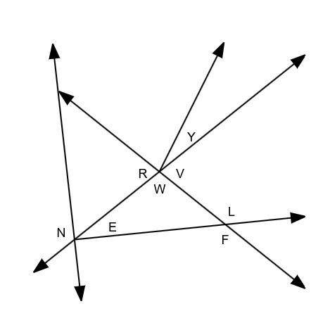 Name the angle pairs that are vertical angles.

Select all angle pairs that are vertical angles.
A
