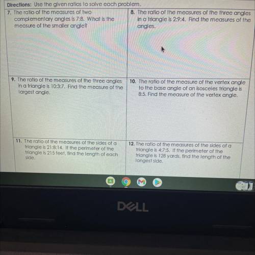 Can I have some help with these 6 problems?