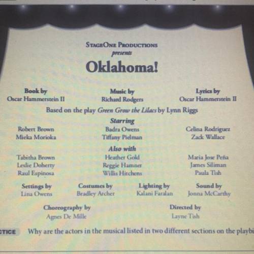 HELP THIS IS DUE IN 10 MIN! I WILL MARK BRAINLIEST

Name the songwriter(s) for Oklahoma! How did y