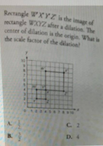 I need help with this question, it is indeed practice but I dont understand the dilation please hel