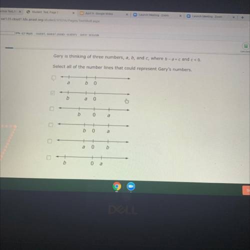 Help me ASAP it’s a math test
